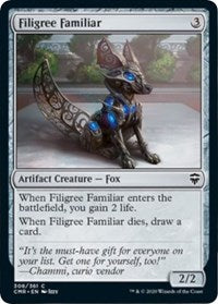 Filigree Familiar [Commander Legends] | Exor Games New Glasgow