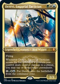 Derevi, Empyrial Tactician (Foil Etched) [Commander Legends] | Exor Games New Glasgow