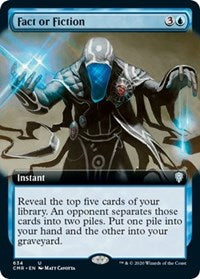 Fact or Fiction (Extended Art) [Commander Legends] | Exor Games New Glasgow