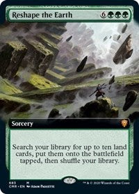 Reshape the Earth (Extended Art) [Commander Legends] | Exor Games New Glasgow