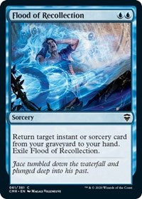Flood of Recollection [Commander Legends] | Exor Games New Glasgow
