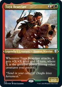 Tuya Bearclaw (Foil Etched) [Commander Legends] | Exor Games New Glasgow