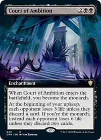 Court of Ambition (Extended Art) [Commander Legends] | Exor Games New Glasgow