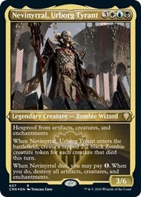 Nevinyrral, Urborg Tyrant (Foil Etched) [Commander Legends] | Exor Games New Glasgow