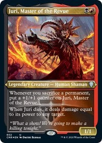 Juri, Master of the Revue (Foil Etched) [Commander Legends] | Exor Games New Glasgow
