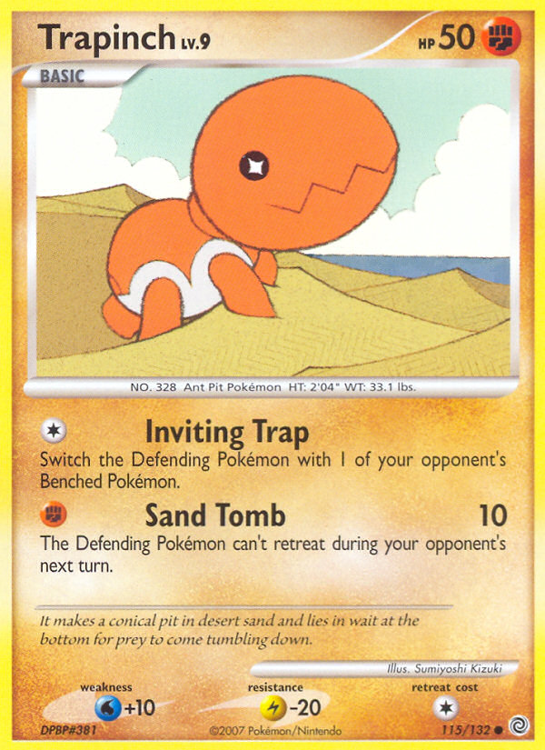 Trapinch (115/132) [Diamond & Pearl: Secret Wonders] | Exor Games New Glasgow