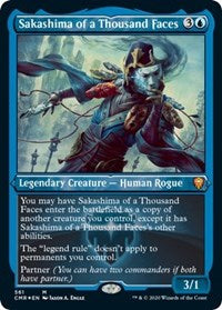Sakashima of a Thousand Faces (Foil Etched) [Commander Legends] | Exor Games New Glasgow