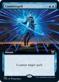 Counterspell (Extended Art) [Commander Legends] | Exor Games New Glasgow