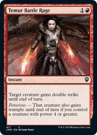 Temur Battle Rage [Commander Legends] | Exor Games New Glasgow