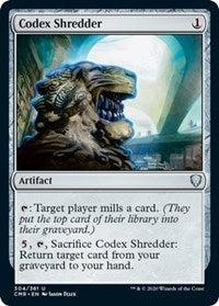 Codex Shredder [Commander Legends] | Exor Games New Glasgow