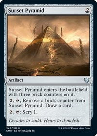 Sunset Pyramid [Commander Legends] | Exor Games New Glasgow