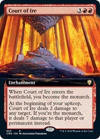 Court of Ire (Extended Art) [Commander Legends] | Exor Games New Glasgow