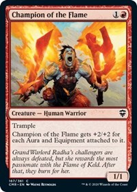 Champion of the Flame [Commander Legends] | Exor Games New Glasgow