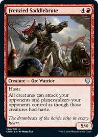 Frenzied Saddlebrute [Commander Legends] | Exor Games New Glasgow