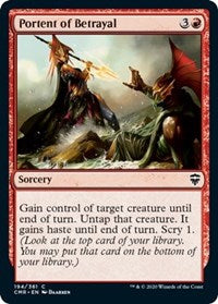 Portent of Betrayal [Commander Legends] | Exor Games New Glasgow
