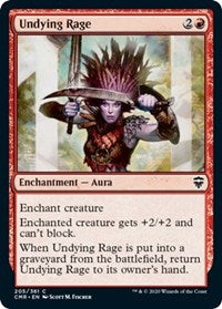 Undying Rage [Commander Legends] | Exor Games New Glasgow