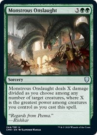 Monstrous Onslaught [Commander Legends] | Exor Games New Glasgow