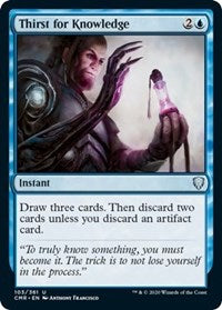 Thirst for Knowledge [Commander Legends] | Exor Games New Glasgow
