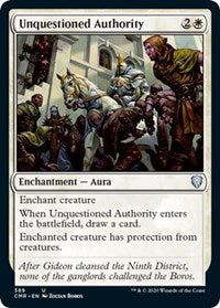 Unquestioned Authority [Commander Legends] | Exor Games New Glasgow