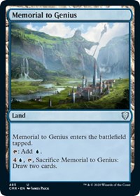 Memorial to Genius [Commander Legends] | Exor Games New Glasgow