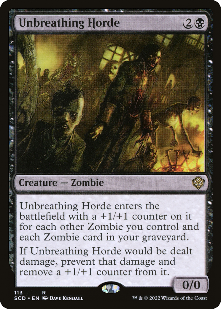 Unbreathing Horde [Starter Commander Decks] | Exor Games New Glasgow