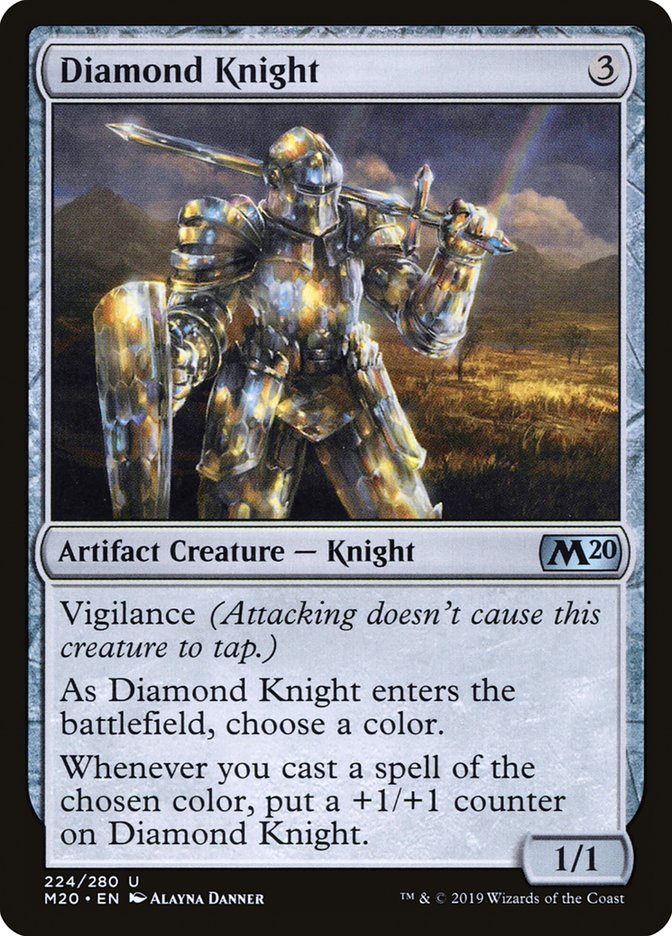 Diamond Knight [Core Set 2020] | Exor Games New Glasgow