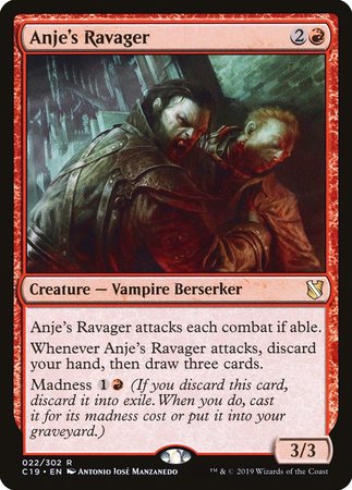 Anje's Ravager [Commander 2019] | Exor Games New Glasgow