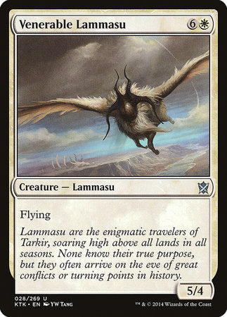 Venerable Lammasu [Khans of Tarkir] | Exor Games New Glasgow