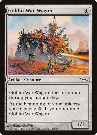 Goblin War Wagon [Mirrodin] | Exor Games New Glasgow