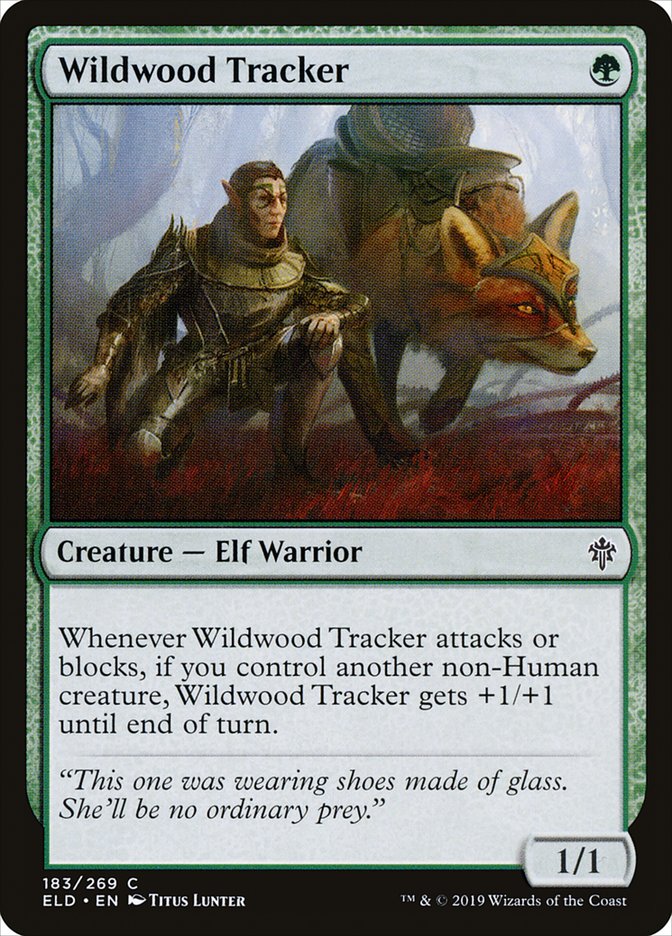 Wildwood Tracker [Throne of Eldraine] | Exor Games New Glasgow