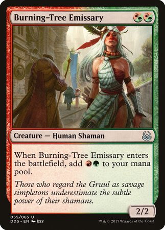 Burning-Tree Emissary [Duel Decks: Mind vs. Might] | Exor Games New Glasgow