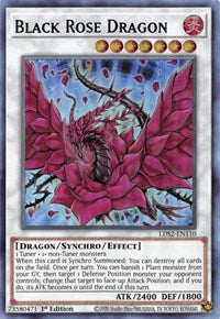 Black Rose Dragon (Blue) [LDS2-EN110] Ultra Rare | Exor Games New Glasgow