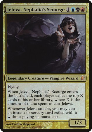 Jeleva, Nephalia's Scourge (Commander 2013) [Commander 2013 Oversized] | Exor Games New Glasgow