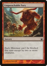 Unquenchable Fury [Hero's Path Promos] | Exor Games New Glasgow