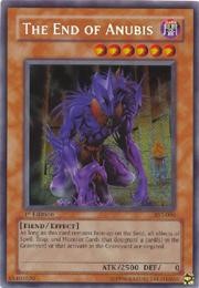 The End of Anubis [AST-000] Secret Rare | Exor Games New Glasgow