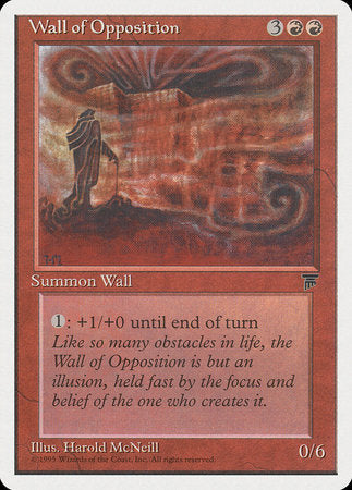 Wall of Opposition [Chronicles] | Exor Games New Glasgow