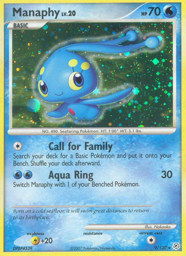 Manaphy (9/130) [Diamond & Pearl: Base Set] | Exor Games New Glasgow