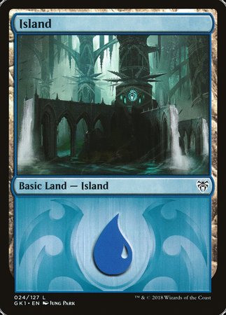 Island (24) [GRN Guild Kit] | Exor Games New Glasgow