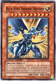 Blue-Eyes Shining Dragon [MOV-EN001] Super Rare | Exor Games New Glasgow