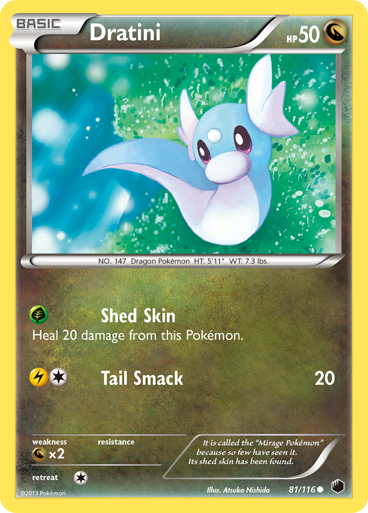 Dratini (81/116) [Black & White: Plasma Freeze] | Exor Games New Glasgow