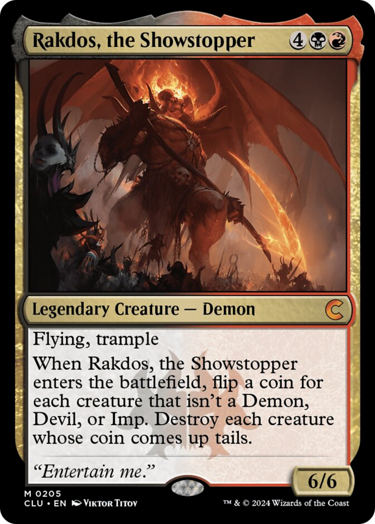 Rakdos, the Showstopper [Ravnica: Clue Edition] | Exor Games New Glasgow