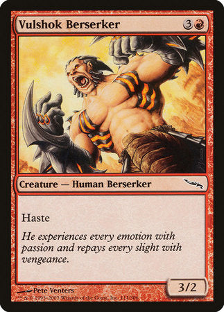 Vulshok Berserker [Mirrodin] | Exor Games New Glasgow