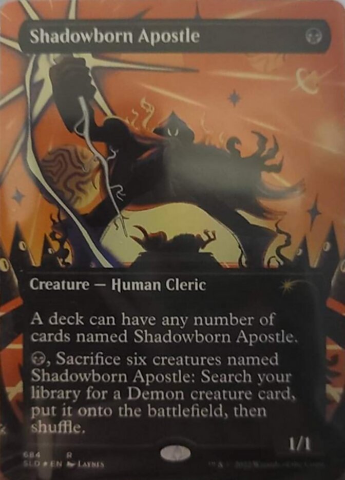 Shadowborn Apostle (Borderless) (684) [Secret Lair Drop Promos] | Exor Games New Glasgow