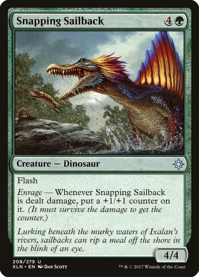 Snapping Sailback [Ixalan] | Exor Games New Glasgow