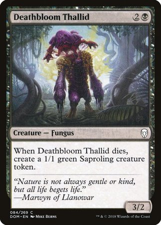 Deathbloom Thallid [Dominaria] | Exor Games New Glasgow