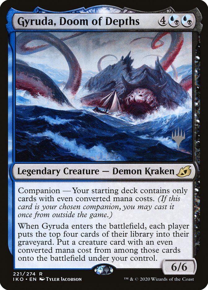 Gyruda, Doom of Depths (Promo Pack) [Ikoria: Lair of Behemoths Promos] | Exor Games New Glasgow