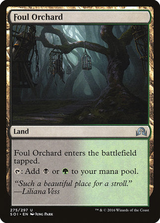 Foul Orchard [Shadows over Innistrad] | Exor Games New Glasgow