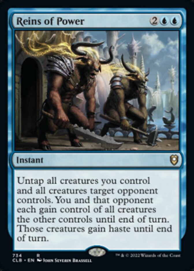 Reins of Power [Commander Legends: Battle for Baldur's Gate] | Exor Games New Glasgow