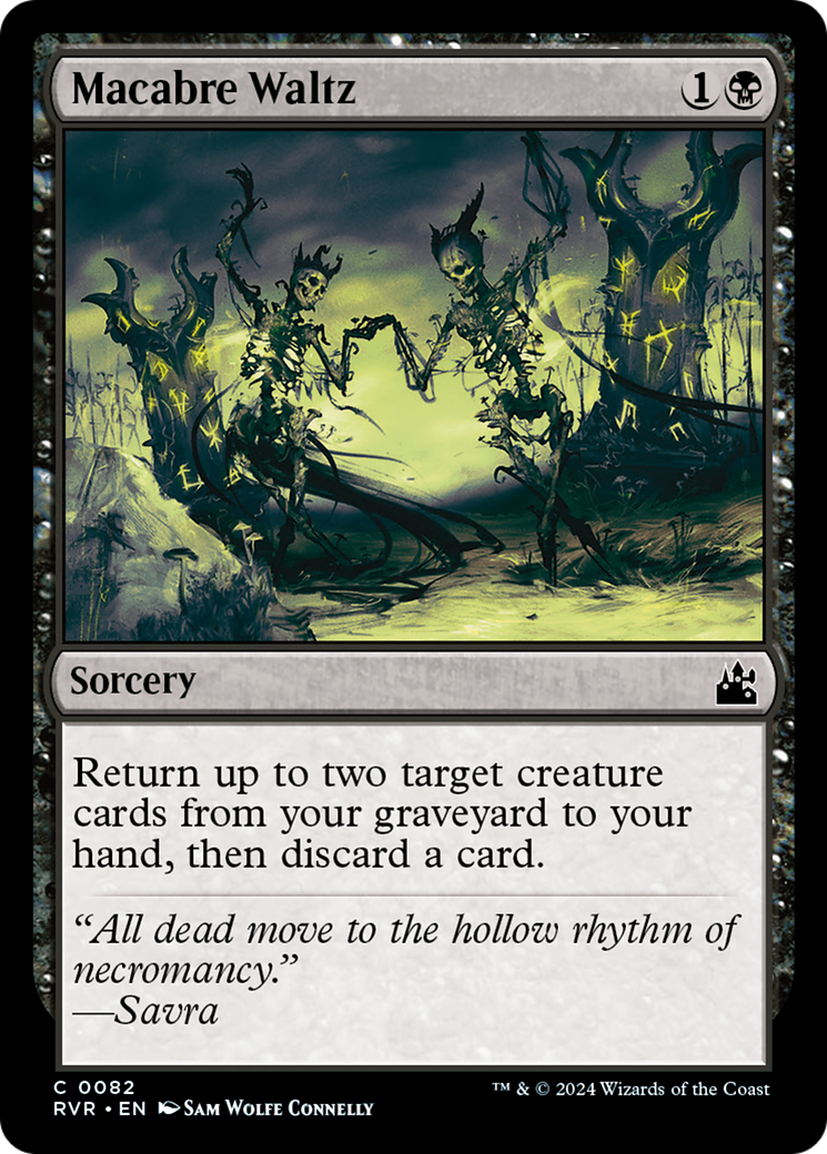 Macabre Waltz [Ravnica Remastered] | Exor Games New Glasgow