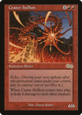 Crater Hellion [Urza's Saga] | Exor Games New Glasgow